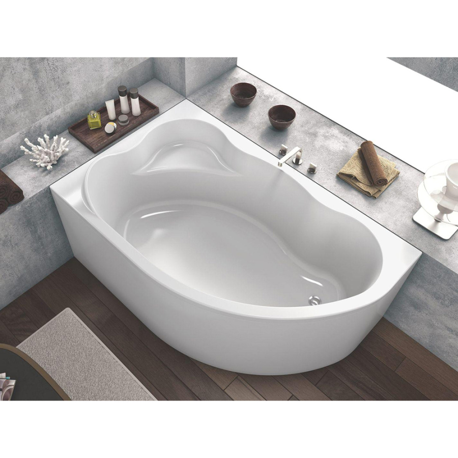 Акриловая ванна Kolpa-San Amadis 160х100 R белая, с каркасом