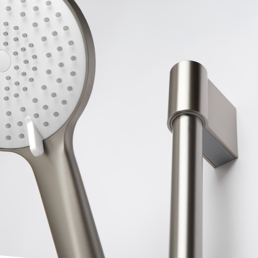 Душевой гарнитур AVS брашированный никель Душевой гарнитур AVS брашированный никель