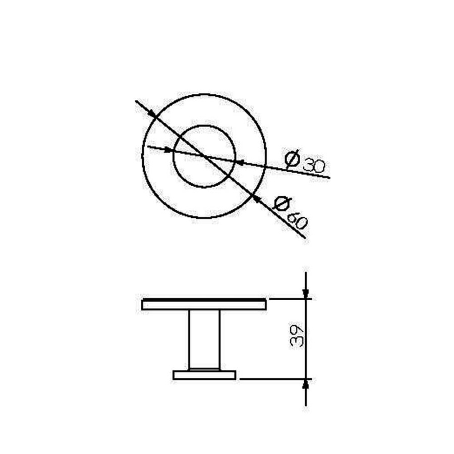 72134 Планка 4 крючка круг на клейкой основе