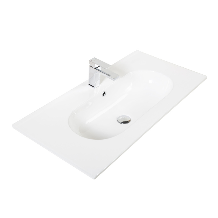 Комплект: Тумба 1000x460x500 Kraft BelBagno KRAFT-1000-2C-SO-BO+раковина LOV-1000-LVB 