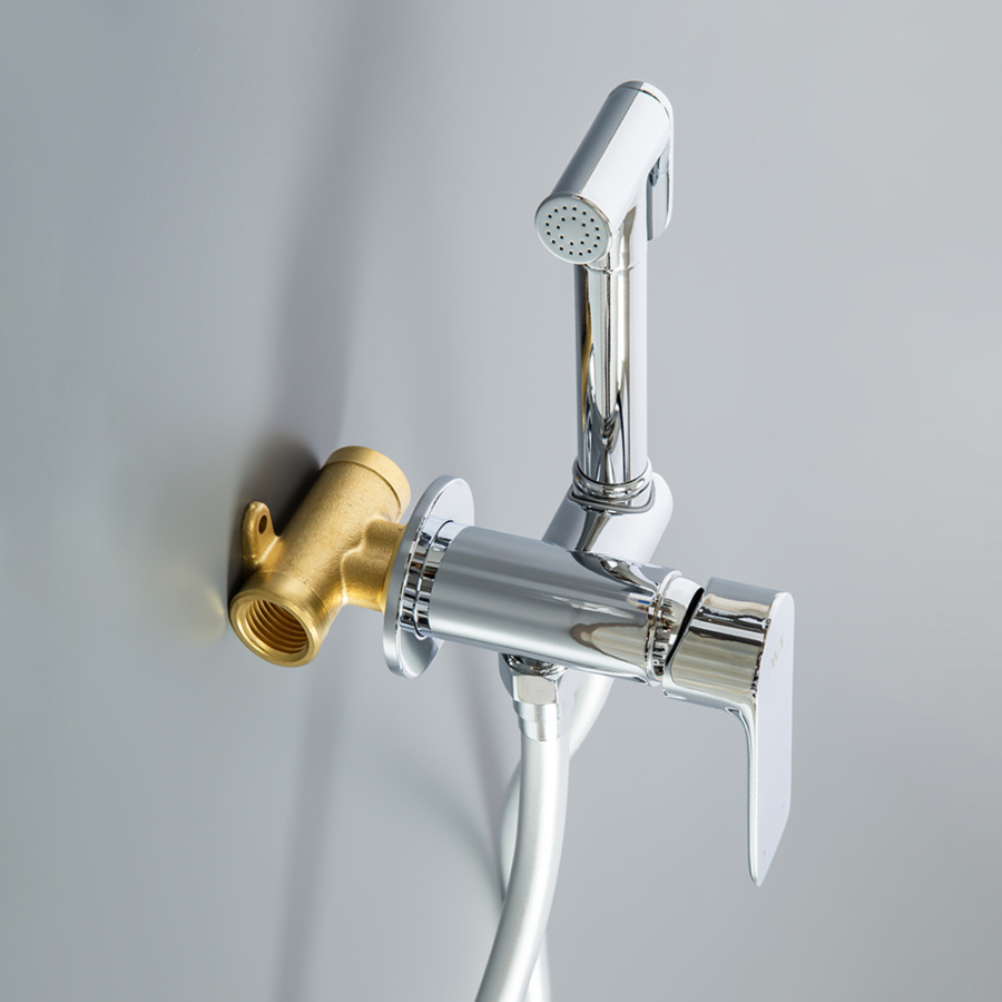 Гигиенический душ со смесителем AVS Basic хром Гигиенический душ со смесителем AVS Basic хром