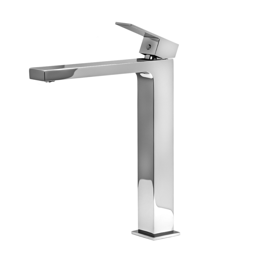 Смеситель для раковины AVS Cube высокий, хром