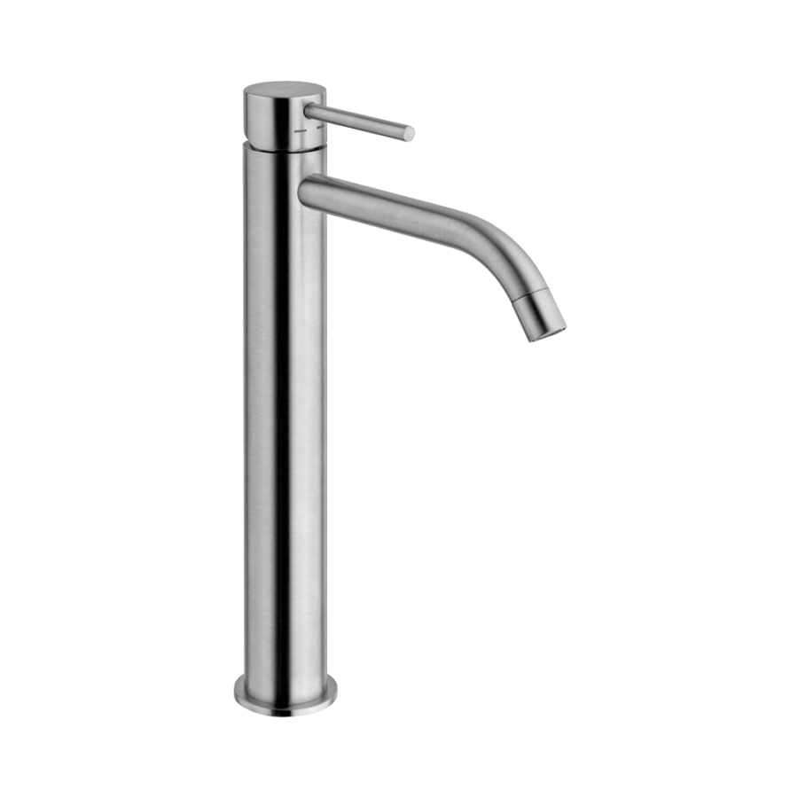 Смеситель для раковины Paffoni Light LIG081ST сталь