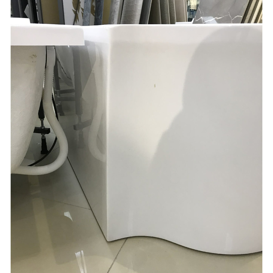 Акриловая ванна BelBagno BB409 170x80 белая, с ножками