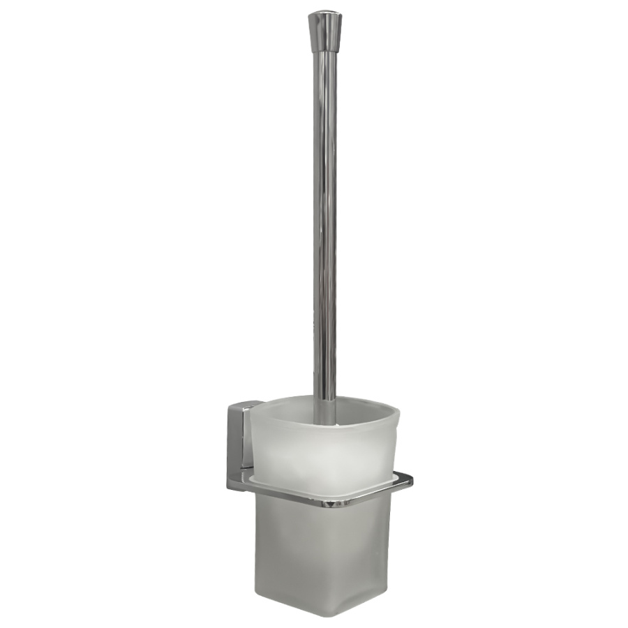 Набор Accoona 125 хром Бумагодержатель открытый+Ершик Набор Accoona 125 хром Бумагодержатель открытый+Ершик