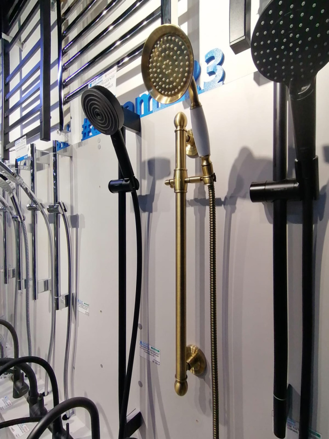 КОМПЛЕКТ Душевая cтойка+ ручной душ+ шланг БРОНЗА ESKO КОМПЛЕКТ Душевая cтойка+ ручной душ+ шланг БРОНЗА ESKO