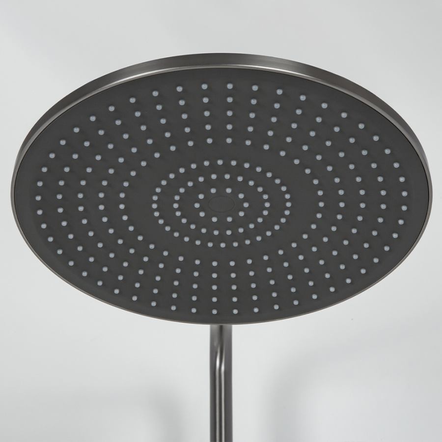 Душевая стойка AVS Slimmer оружейная сталь