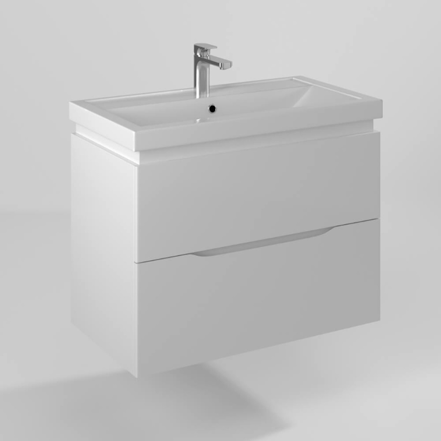 Тумба с раковиной Briz Сити 232 03-18080Н 80 см с раковиной Фостер