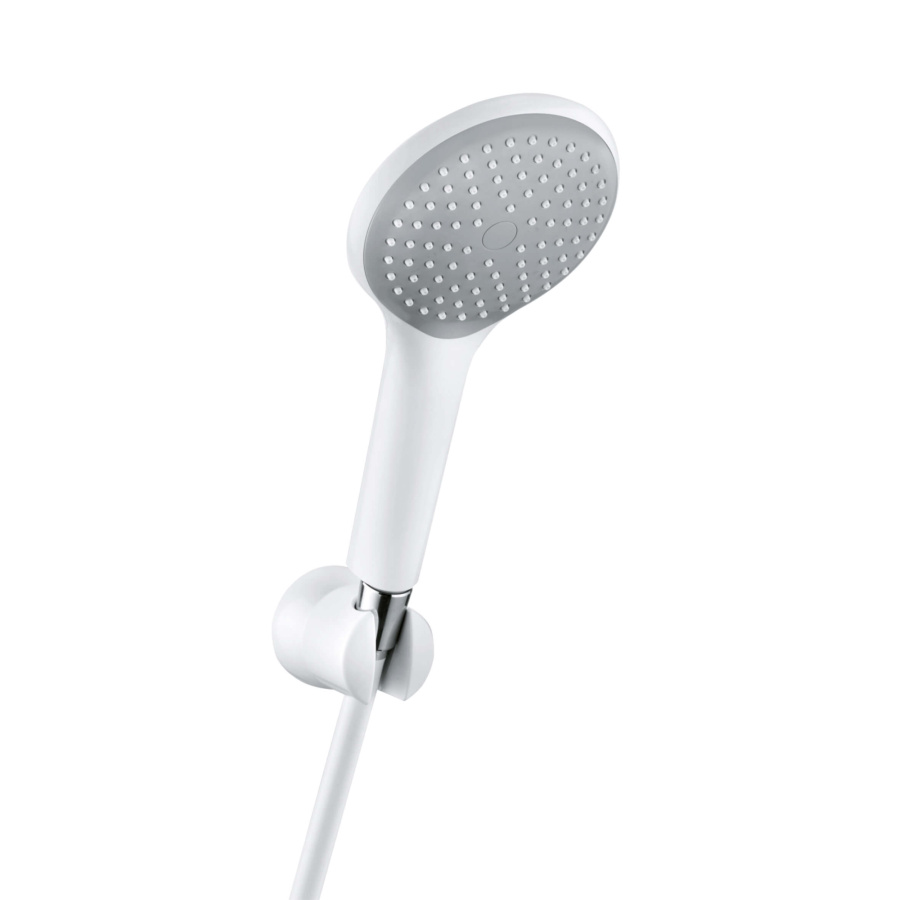 KLUDI FRESHLINE Душевой гарнитур для ванны 1S, белый/хром 6785091-00 KLUDI FRESHLINE Душевой гарнитур для ванны 1S, белый/хром 6785091-00