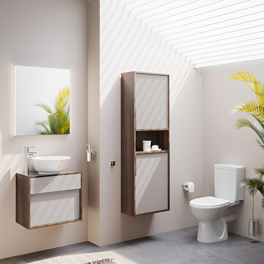 Унитаз-компакт Norm Nord 9845B099-7201 с микролифтом