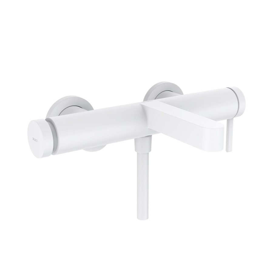 Смеситель для ванны и душа Hansgrohe Finoris 76420700 белый матовый