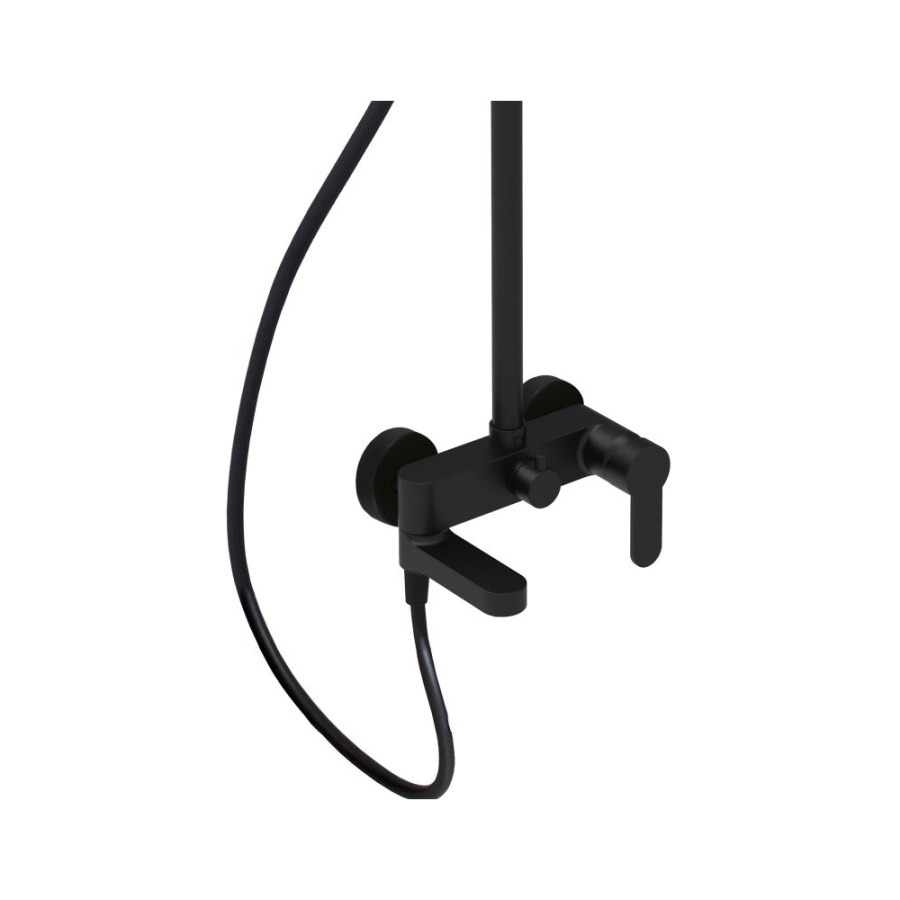 Душевая стойка Paffoni Blu ZCOL632NO черный матовый Душевая стойка Paffoni Blu ZCOL632NO черный матовый