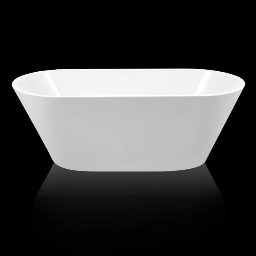 Акриловая ванна BelBagno BB61 170x75 белая, с ножками