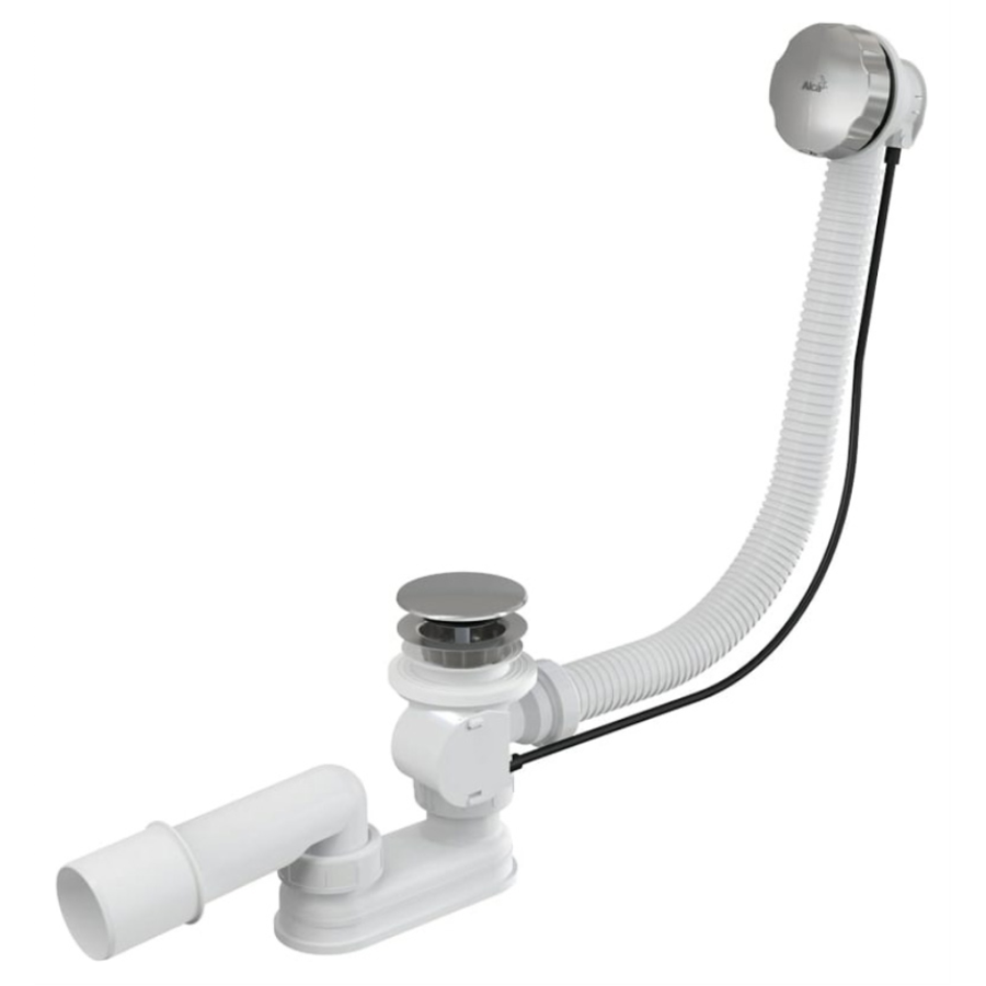 Сифон д/ван автомат d70 хром ALCAPLAST