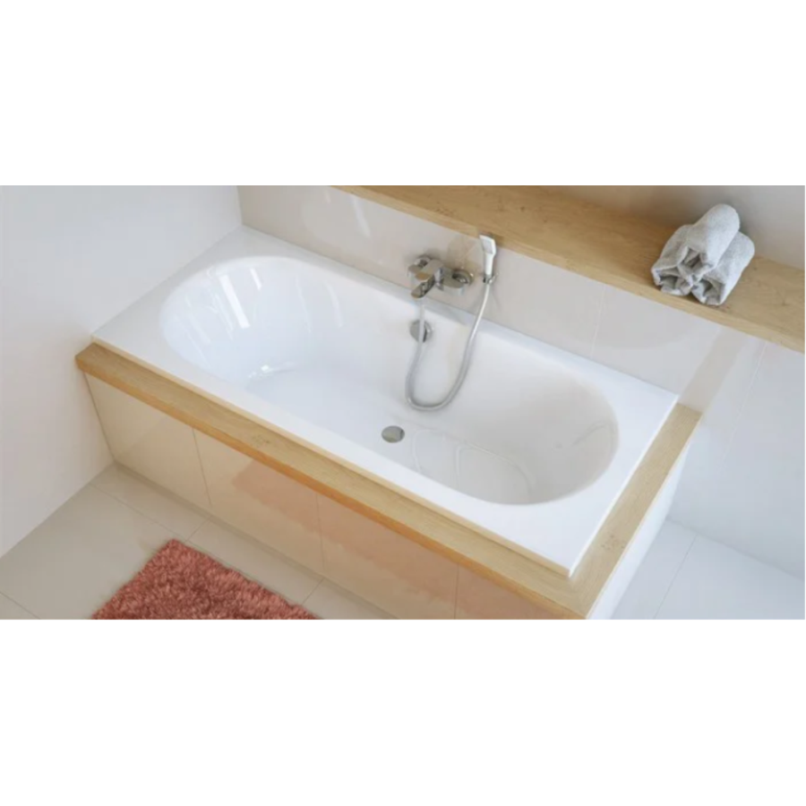 Акриловая ванна Excellent Oceana Slim 160x75 белая, без каркаса