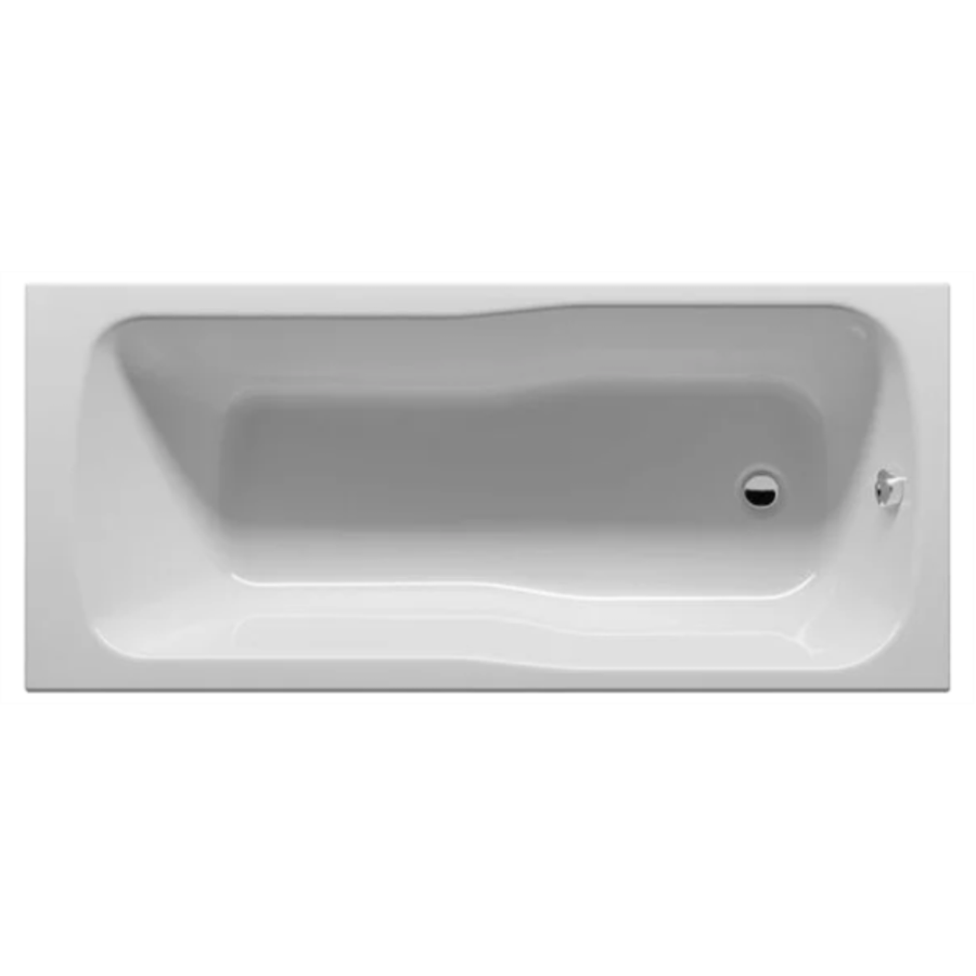 Акриловая ванна Riho Palermo 170х75 белая, без ножек