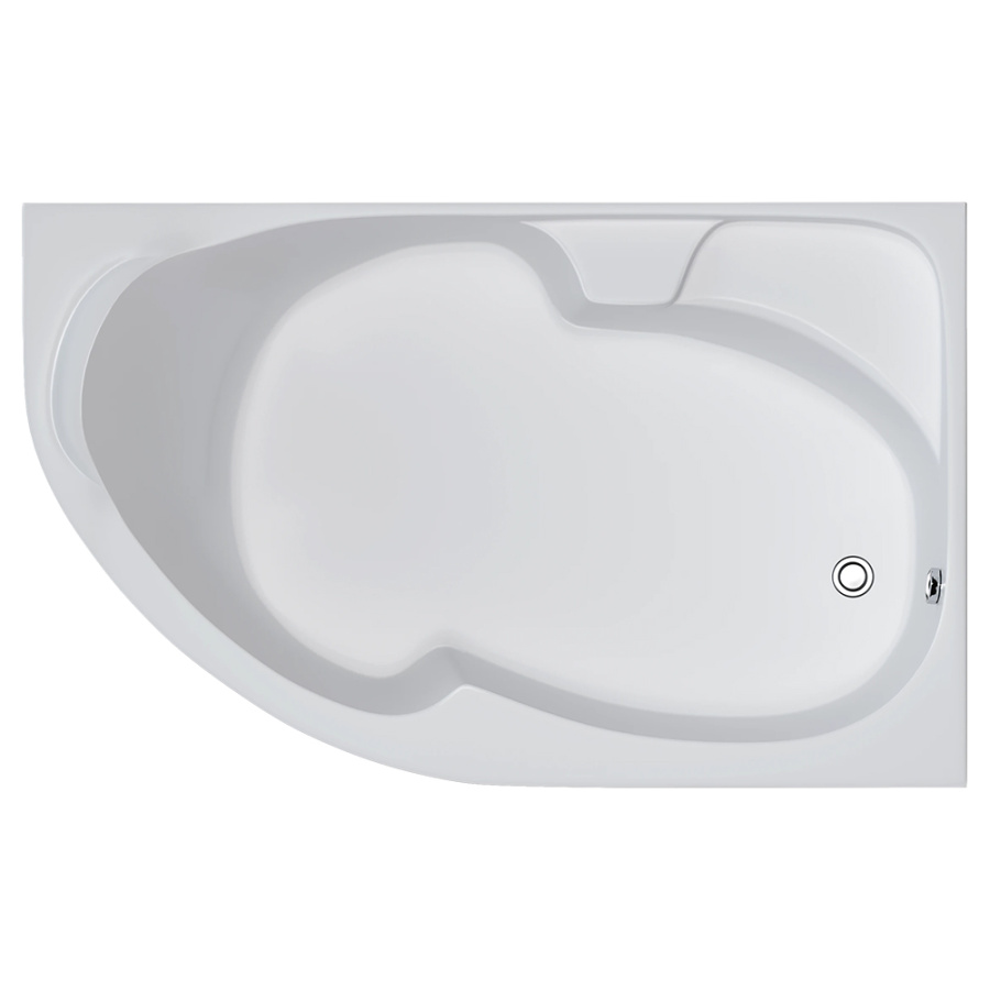 Акриловая ванна 1MarKa Diana 160x100 R белая, с каркасом и экраном Акриловая ванна 1MarKa Diana 160x100 R белая, с каркасом и экраном