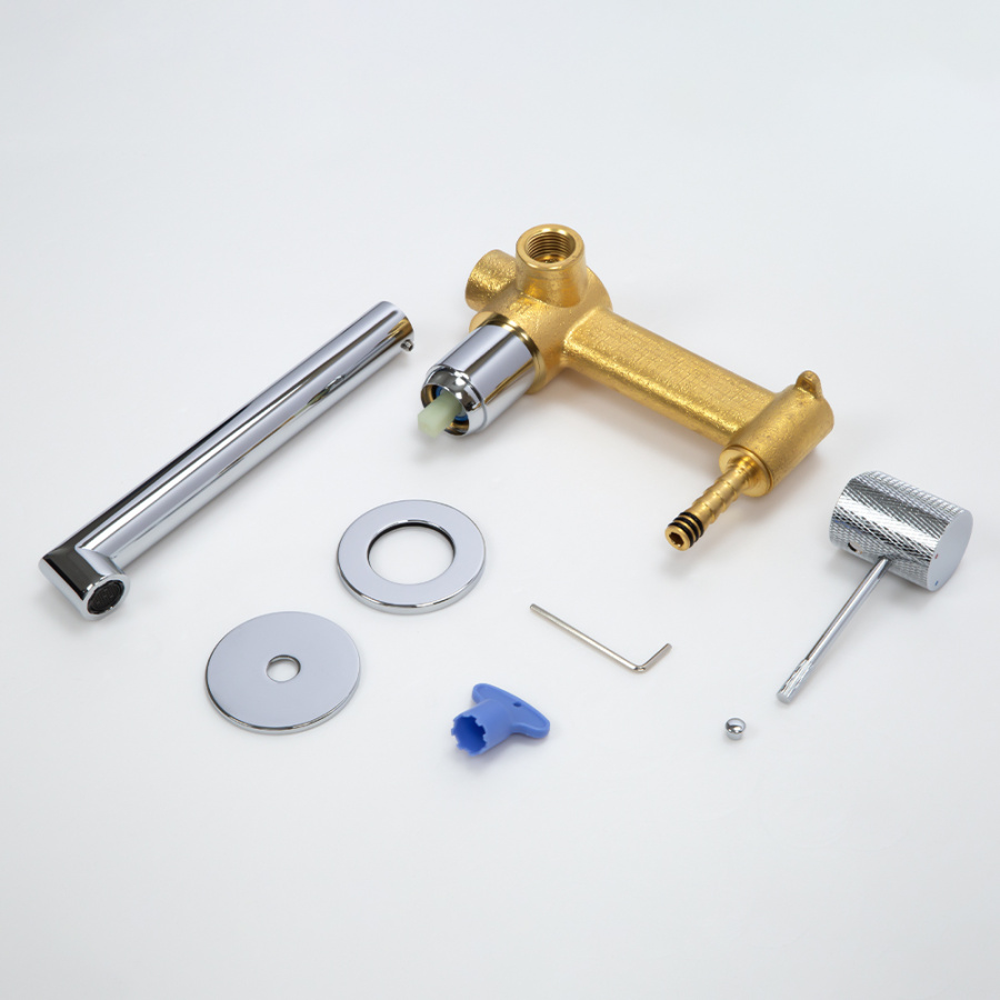 Смеситель для раковины AVS Seeme с внутренней частью, хром Смеситель для раковины AVS Seeme с внутренней частью, хром