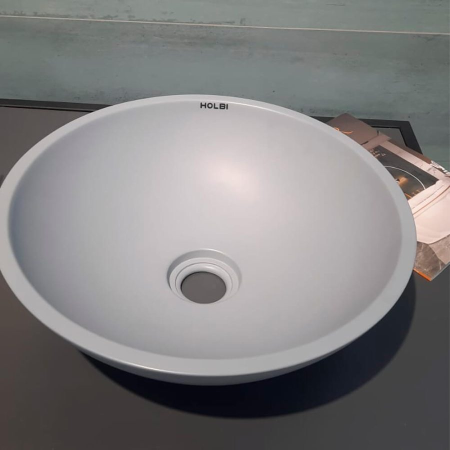 Раковина HOLBI Demeter 1.02.016.11 40,5x40,5 серая Раковина HOLBI Demeter 1.02.016.11 40,5x40,5 серая