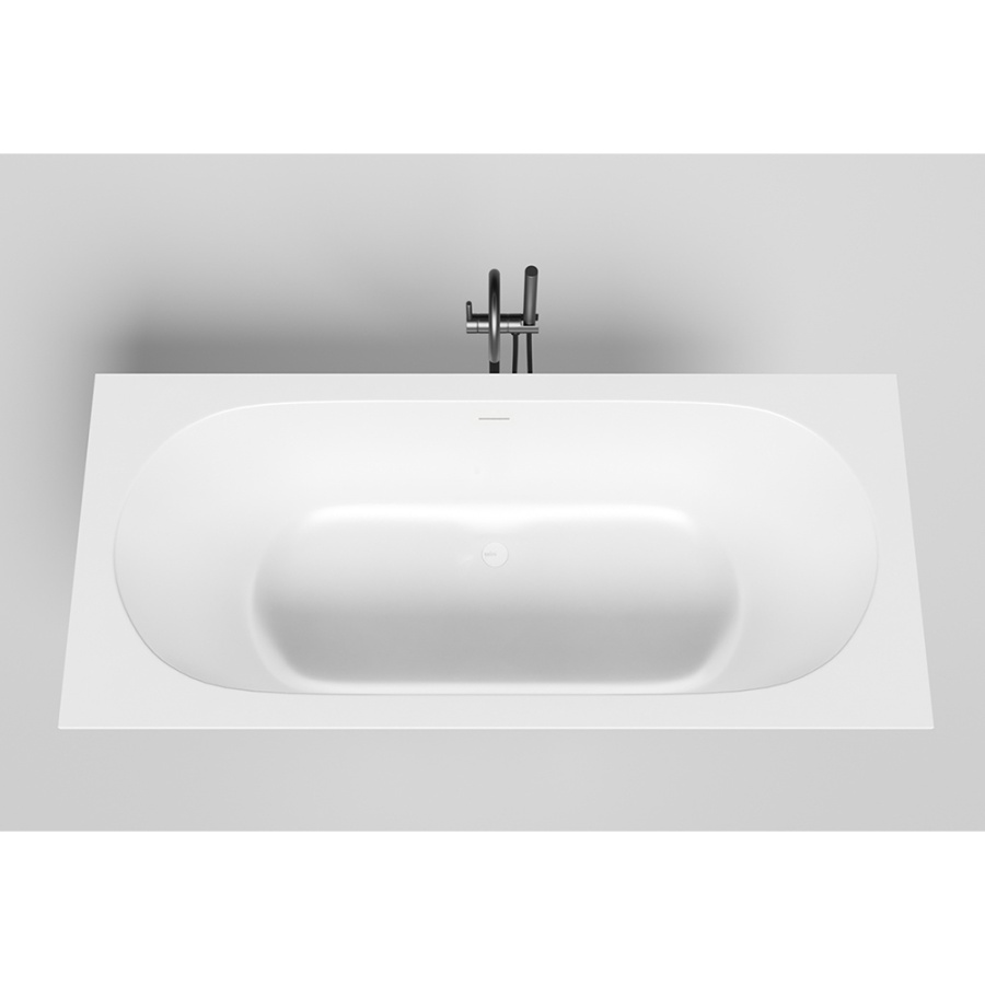 Ванна из искусственного камня Salini Ornella Axis KIT S-Sense 180x80 белая с ножками Ванна из искусственного камня Salini Ornella Axis KIT S-Sense 180x80 белая с ножками