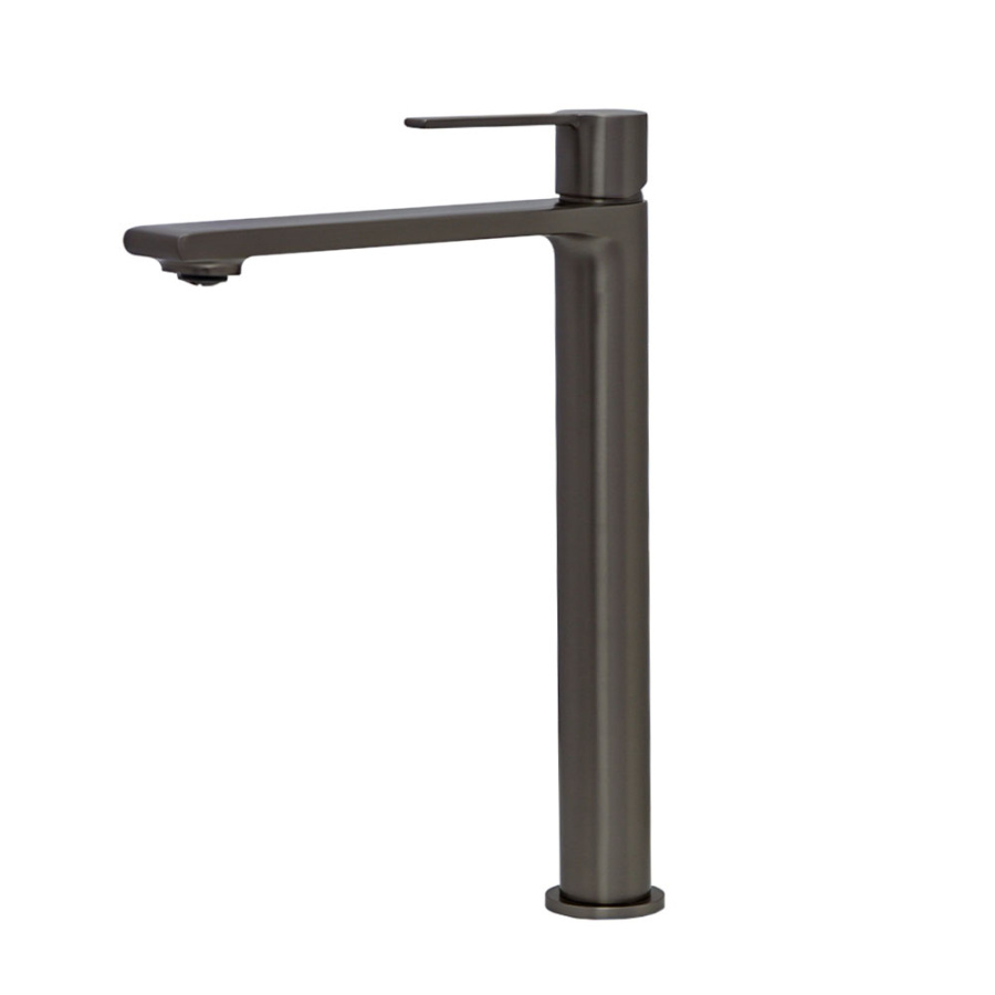 Смеситель для раковины AVS Elegant высокий, оружейная сталь Смеситель для раковины AVS Elegant высокий, оружейная сталь