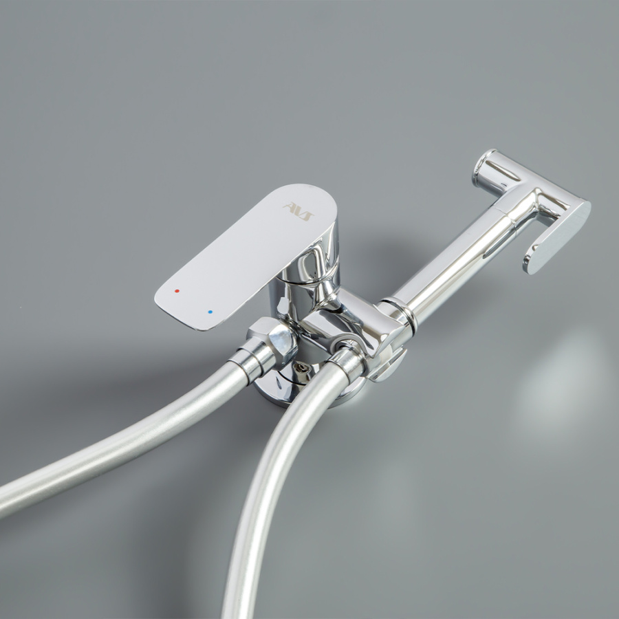 Гигиенический душ со смесителем AVS Basic хром Гигиенический душ со смесителем AVS Basic хром