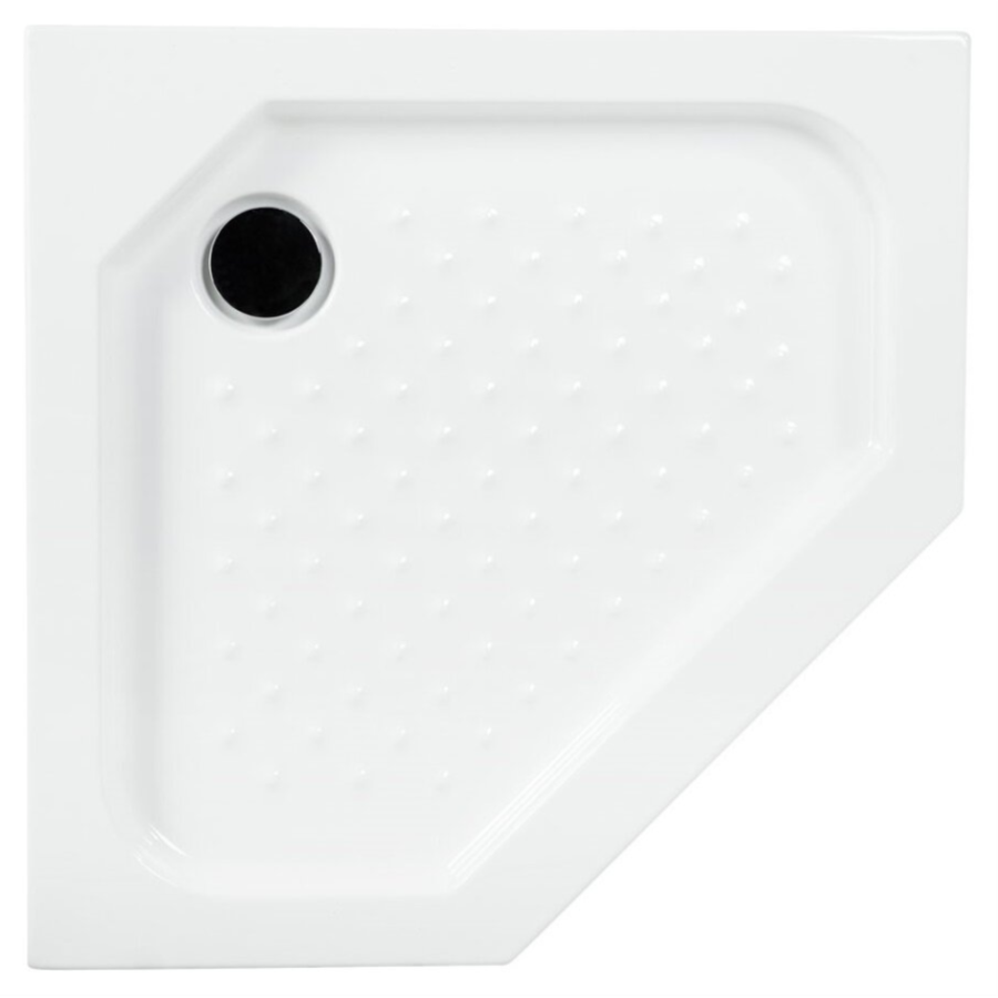 Поддон для душа Cezares Tray 90x90 белый, пятиугольный, акрил, без сифона Поддон для душа Cezares Tray 90x90 белый, пятиугольный, акрил, без сифона