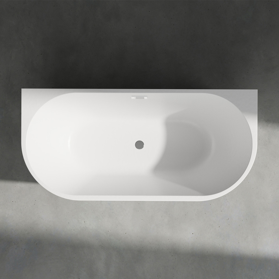 Акриловая ванна AVS Антея 170x80 белая рифленая, с донным клапаном