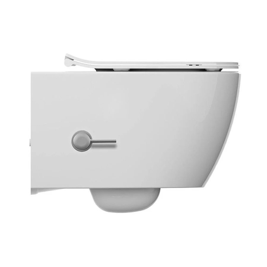 Комплект: Унитаз подвес. безобод., белый, со смесителем Sentimenti + сиденье Neo ISVEA