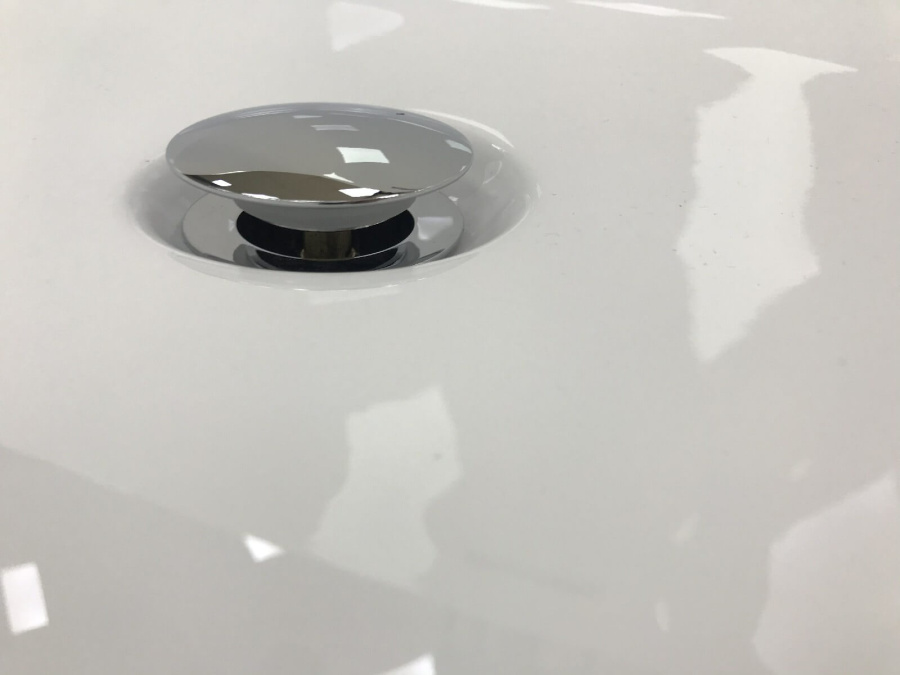 Акриловая ванна AVS Шарм 170x80 белая, c донным клапаном