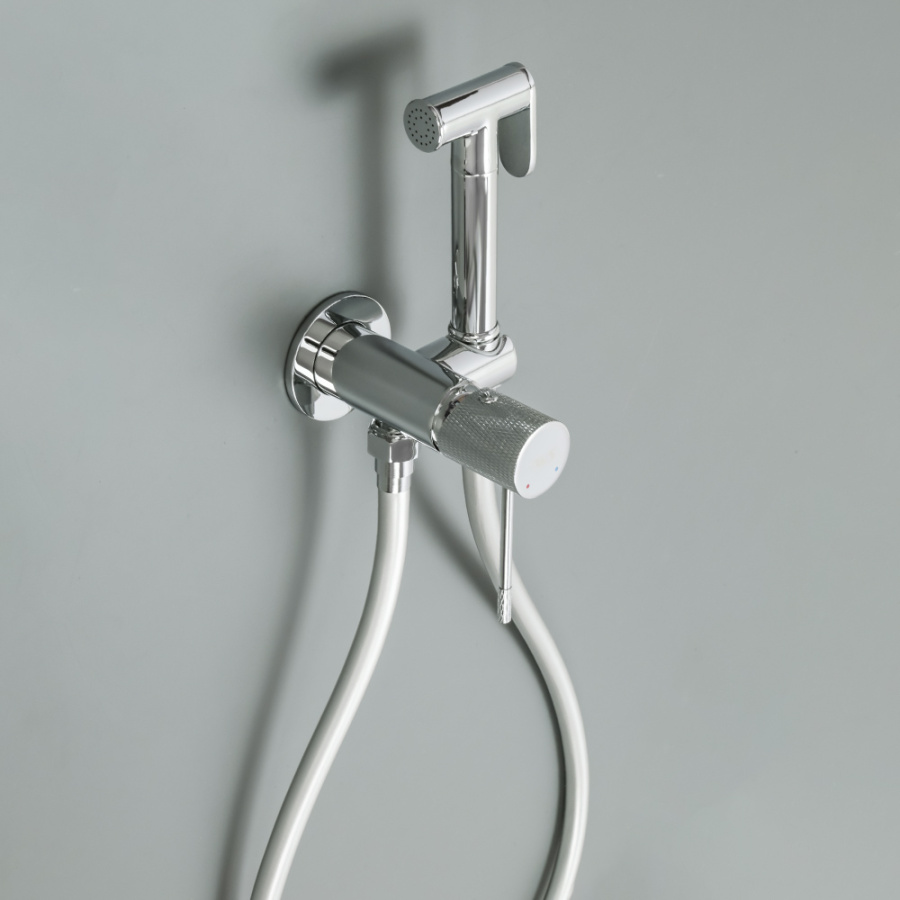Гигиенический душ со смесителем AVS Seeme хром
