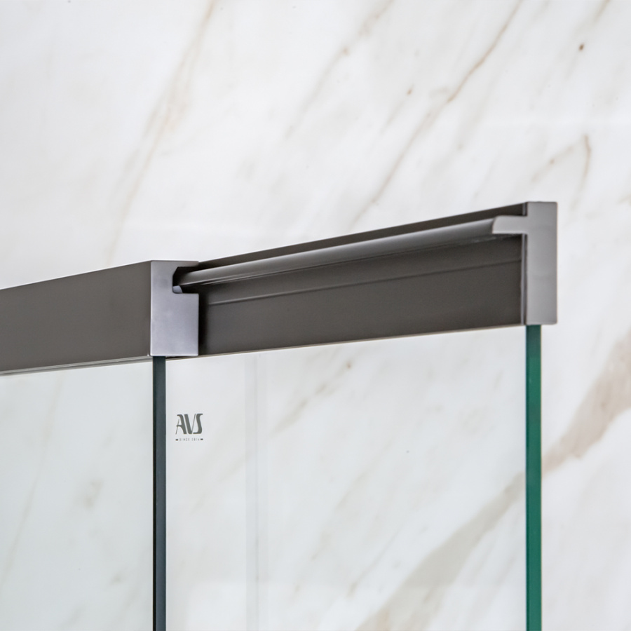 Шторка на ванну AVS Слайдер Плюс 80 см профиль оружейная сталь, стекло прозрачное Шторка на ванну AVS Слайдер Плюс 80 см профиль оружейная сталь, стекло прозрачное