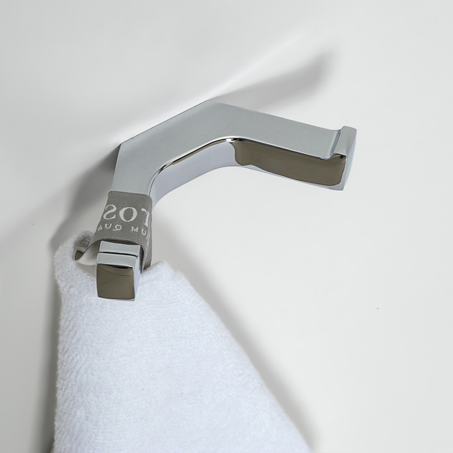 Крючок AVS Quardo, хром, двойной