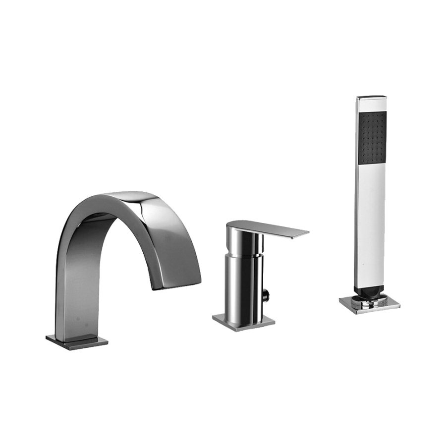 Смеситель на борт ванны Paffoni Tango TA040CR хром