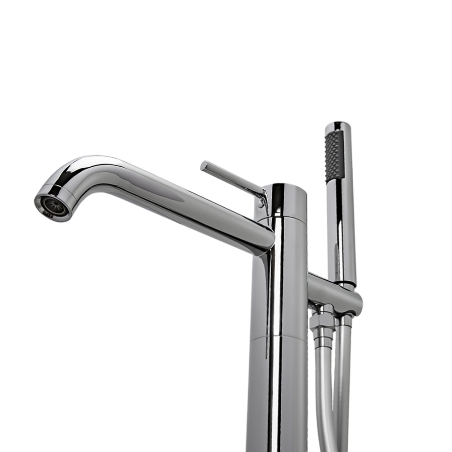 Смеситель для ванны с душем AVS Slimmer напольный, хром Смеситель для ванны с душем AVS Slimmer напольный, хром