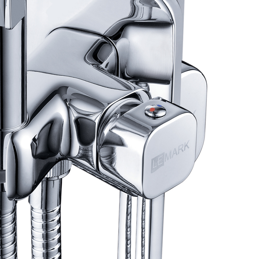Гигиенический душ со смесителем Lemark Solo LM7165C хром