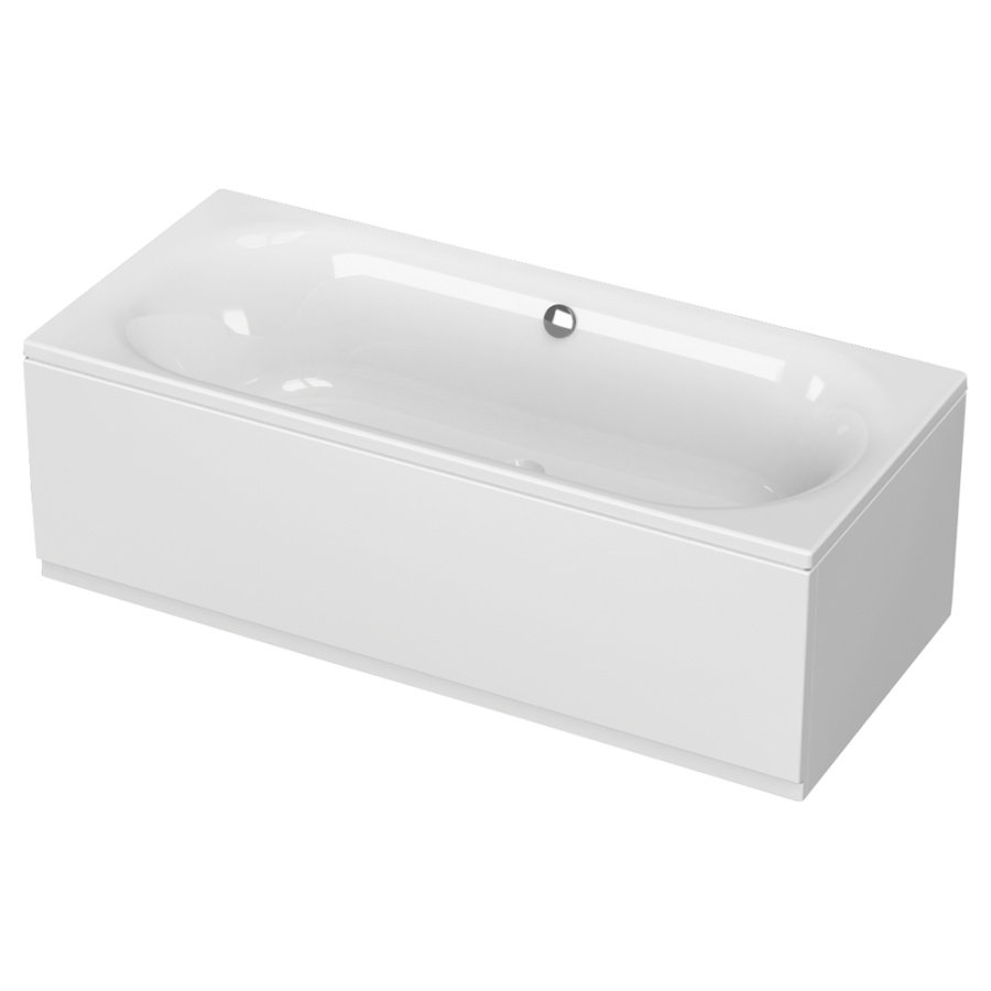 Акриловая ванна Cezares Metauro 180x80 белая, без каркаса