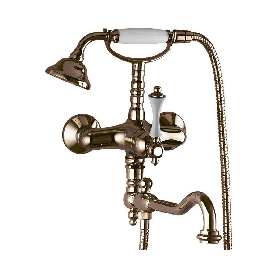 Смеситель для ванны с душем Cezares MARGOT-VDFM2-02-Bi бронза