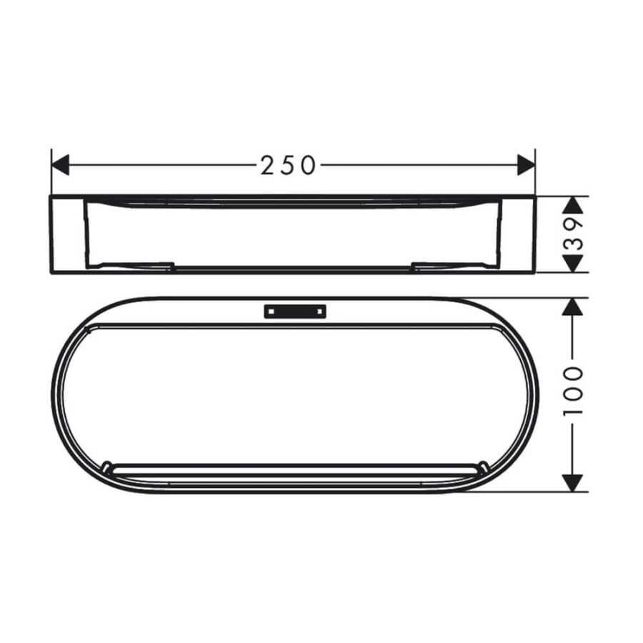 Полочка (корзина) WallStoris Hansgrohe 27913670 Полочка (корзина) WallStoris Hansgrohe 27913670