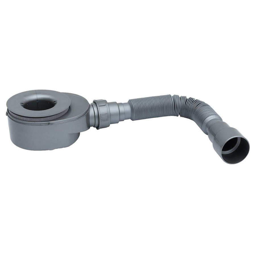 Сифон для поддона без крышки и накладки AQUANET