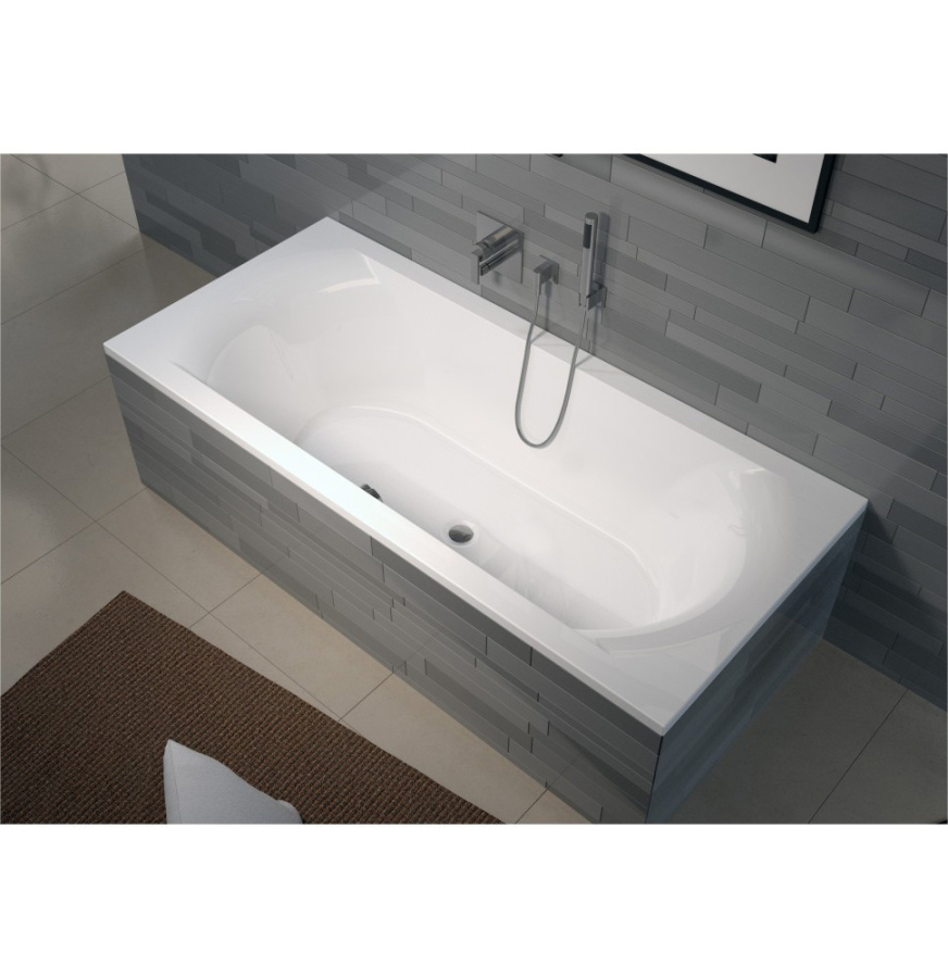 Акриловая ванна Riho Lima 160х70 белая, без каркаса