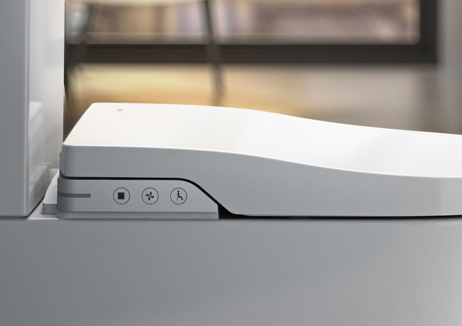 Унитаз-компакт с бачком и электр.сиденьем IN-WASH INSPIRA rimless /39х68/белый