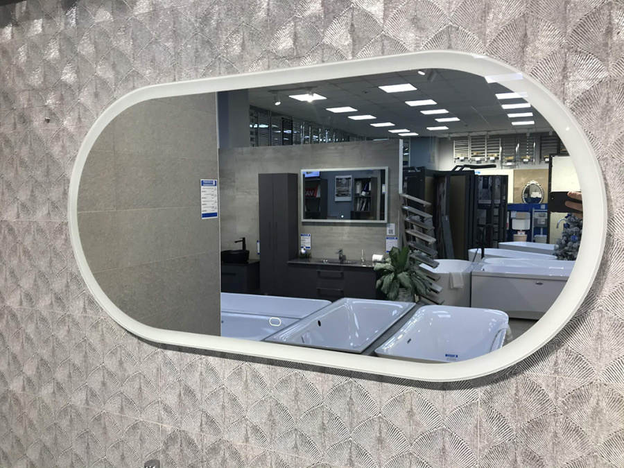 Зеркало с подсветкой AVS Ладога 120х60 см