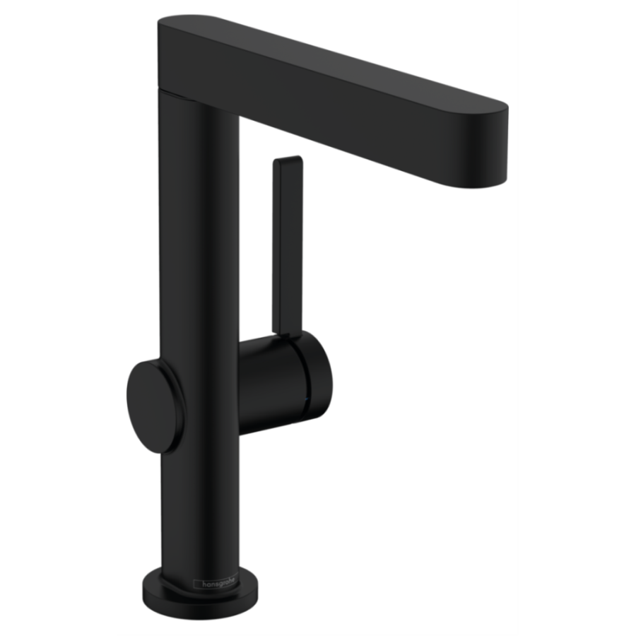 Смеситель для раковины Hansgrohe Finoris 76060670 черный матовый