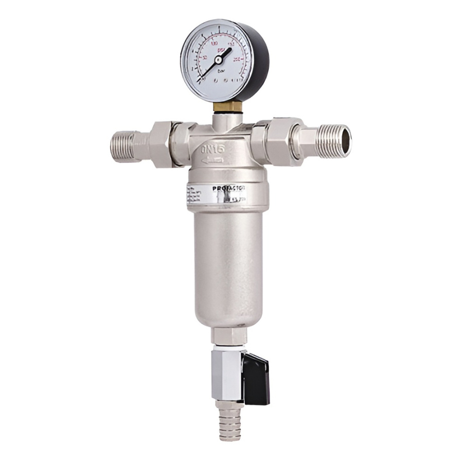 Фильтр грубой очистки самопромывной ProFactor pfFS239G 1/2" Фильтр грубой очистки самопромывной ProFactor pfFS239G 1/2"