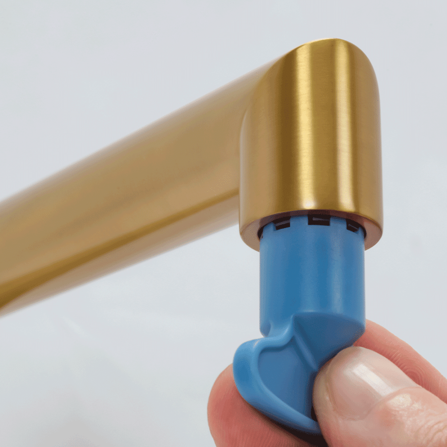 Смеситель для кухни AVS Pulse брашированное золото