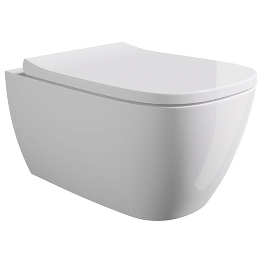 Унитаз подвесной Alice Wunder 45000101SET безободковый, белый Унитаз подвесной Alice Wunder 45000101SET безободковый, белый