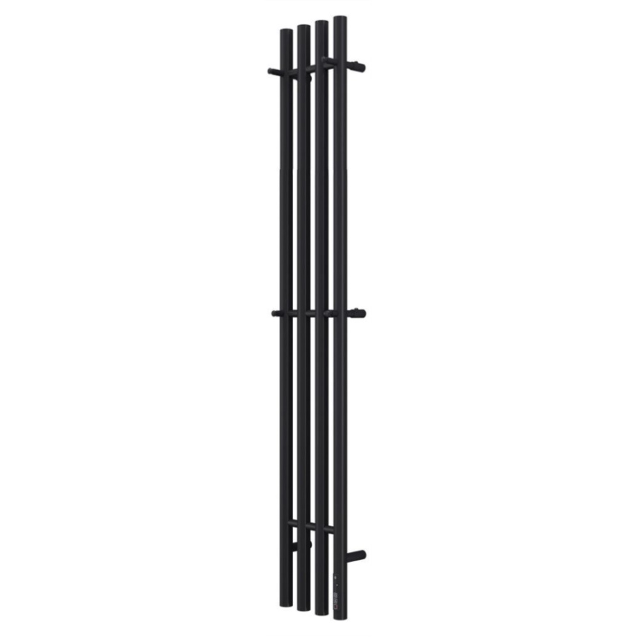 Полотенцесушитель электрический Terminus Quatro 140x21.8 sensor quick touch, черный матовый Полотенцесушитель электрический Terminus Quatro 140x21.8 sensor quick touch, черный матовый