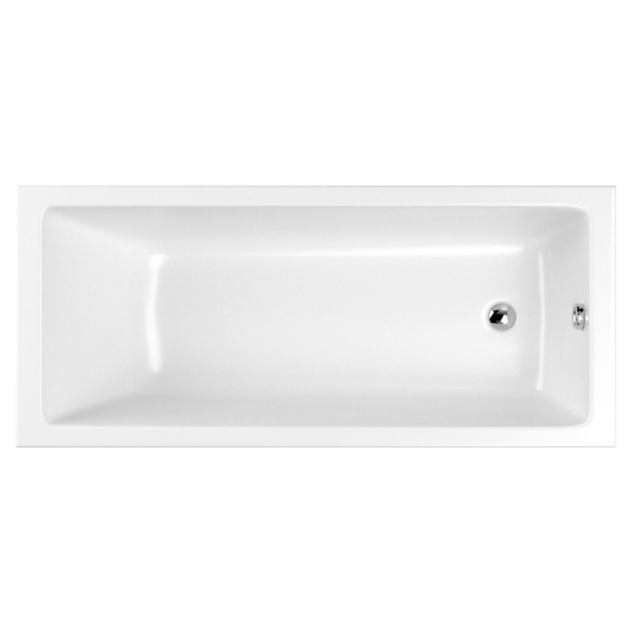 Акриловая ванна WHITECROSS Wave 180х80 белая, без каркаса Акриловая ванна WHITECROSS Wave 180х80 белая, без каркаса
