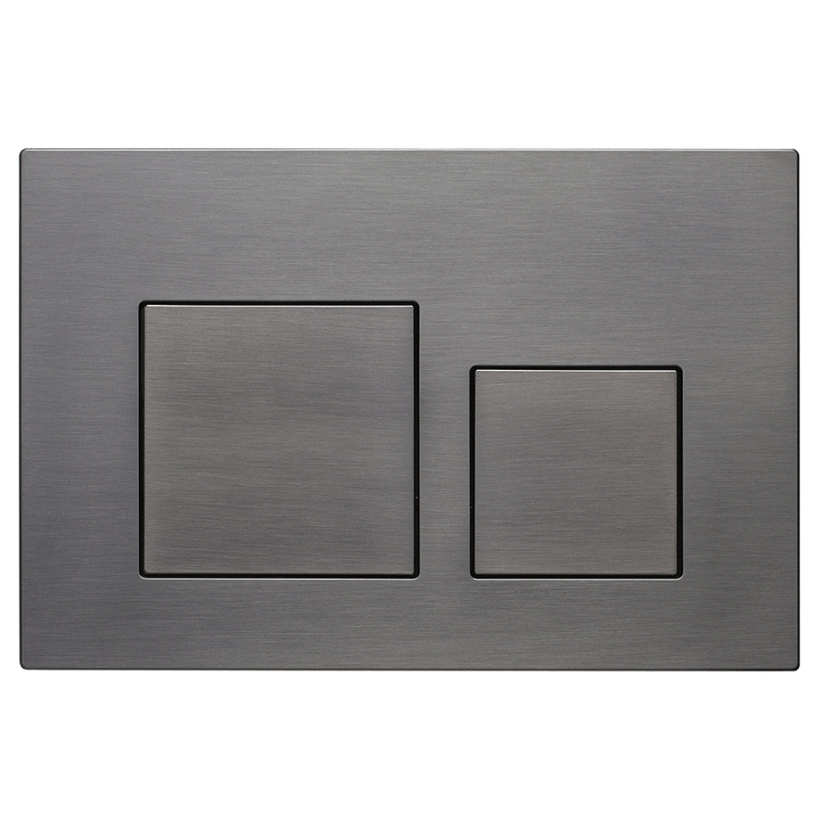 Клавиша смыва AVS оружейная сталь квадратные кнопки Клавиша смыва AVS оружейная сталь квадратные кнопки